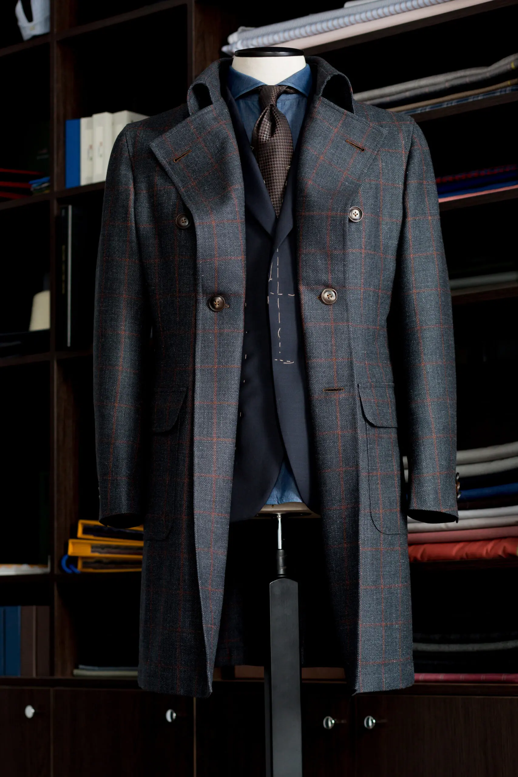 bespoke men overcoat